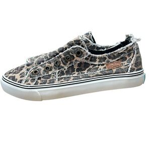 Blowfish Women’s Natural City Kitty Canvas Sneakers - Size 9